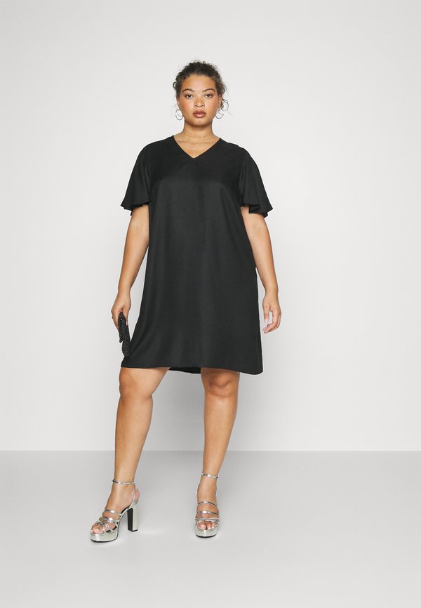 CARCHANTAL V NECK KNEE DRESS - Day dress2