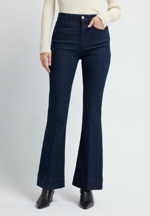 Wide leg - navy blue