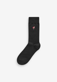 Next EMBROIDERED FIVE PACK - Calze - black tropical ombre