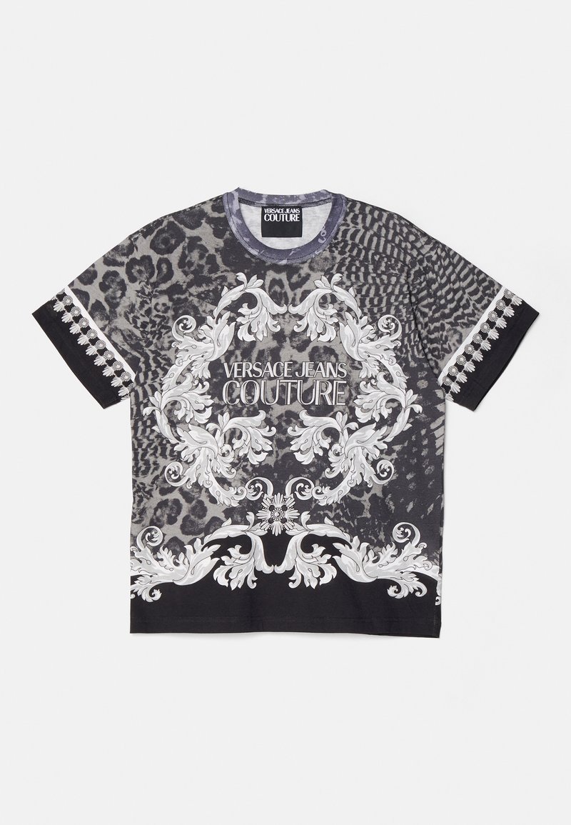 Versace Jeans Couture T-shirt print zwart Versace Jeans Couture T-shirt print zwart