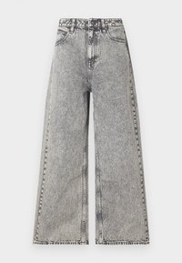 BEEGGY PANTS - Wide Leg - grey vintage