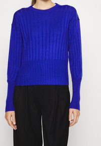 BOSS Strickpullover - blue