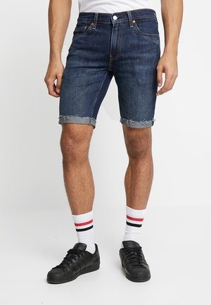 Jeans Shorts - dark-blue denim