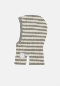 Marimekko PYÖRRE TASARAITA - Kootud müts - grey/off white