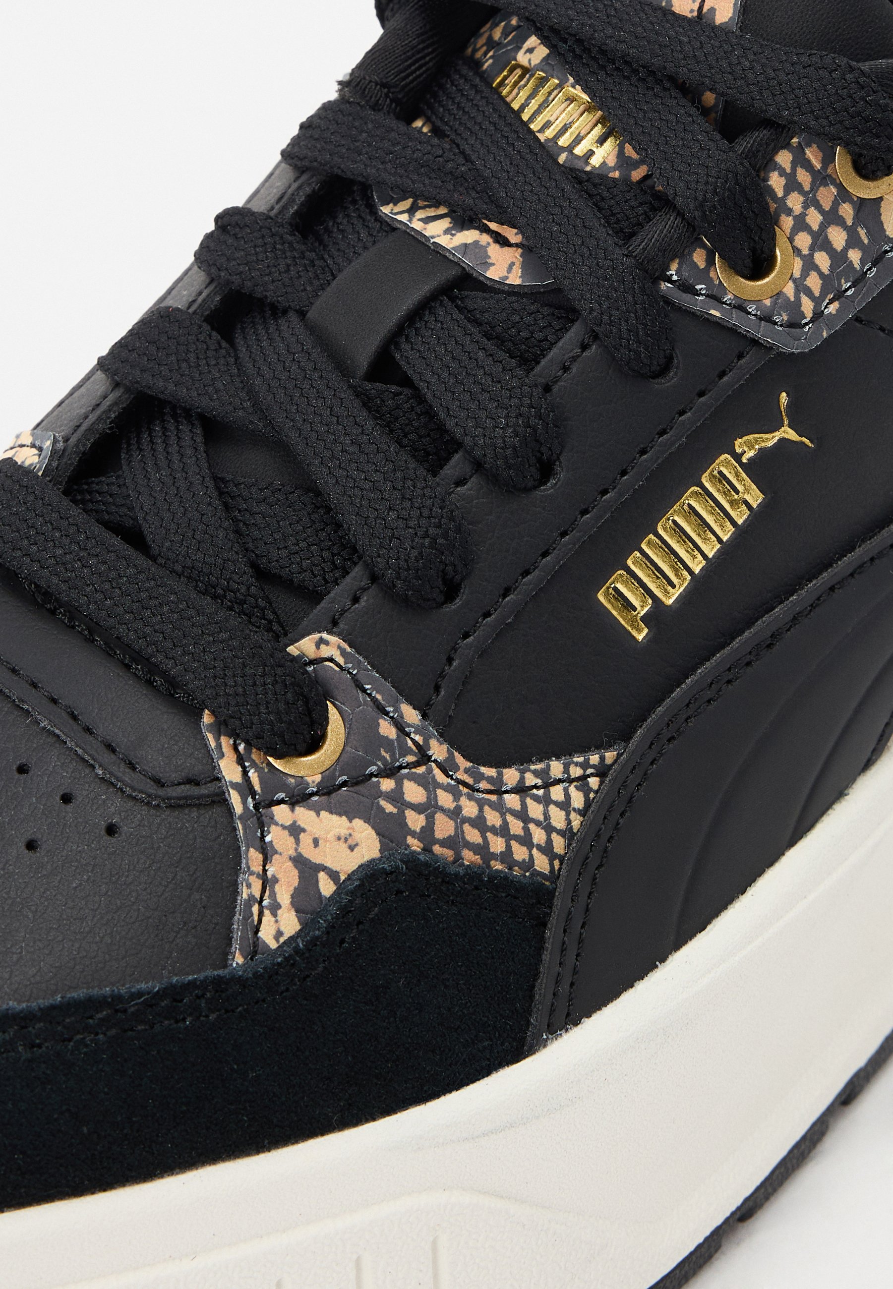 PUMA★KARMEN★厚底★兼用★BLACK/WARM WHITE/GOLD PUMA☆KARMEN☆厚底☆兼用☆BLACK/WARM WHITE/GOLD (PUMA
