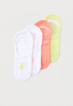 4 PACK - Κάλτσες - coral/lime