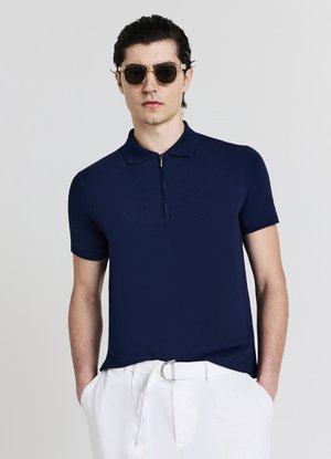 Calliope POLO HALF  - Polo - blu navy