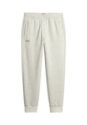 Superdry & Co ESSENTIAL LOGO JOGGERS - Pantaloni sportivi - varsity grey grindle