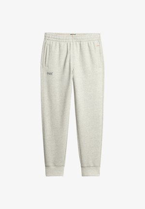 Superdry & Co ESSENTIAL LOGO JOGGERS - Pantaloni sportivi - varsity grey grindle
