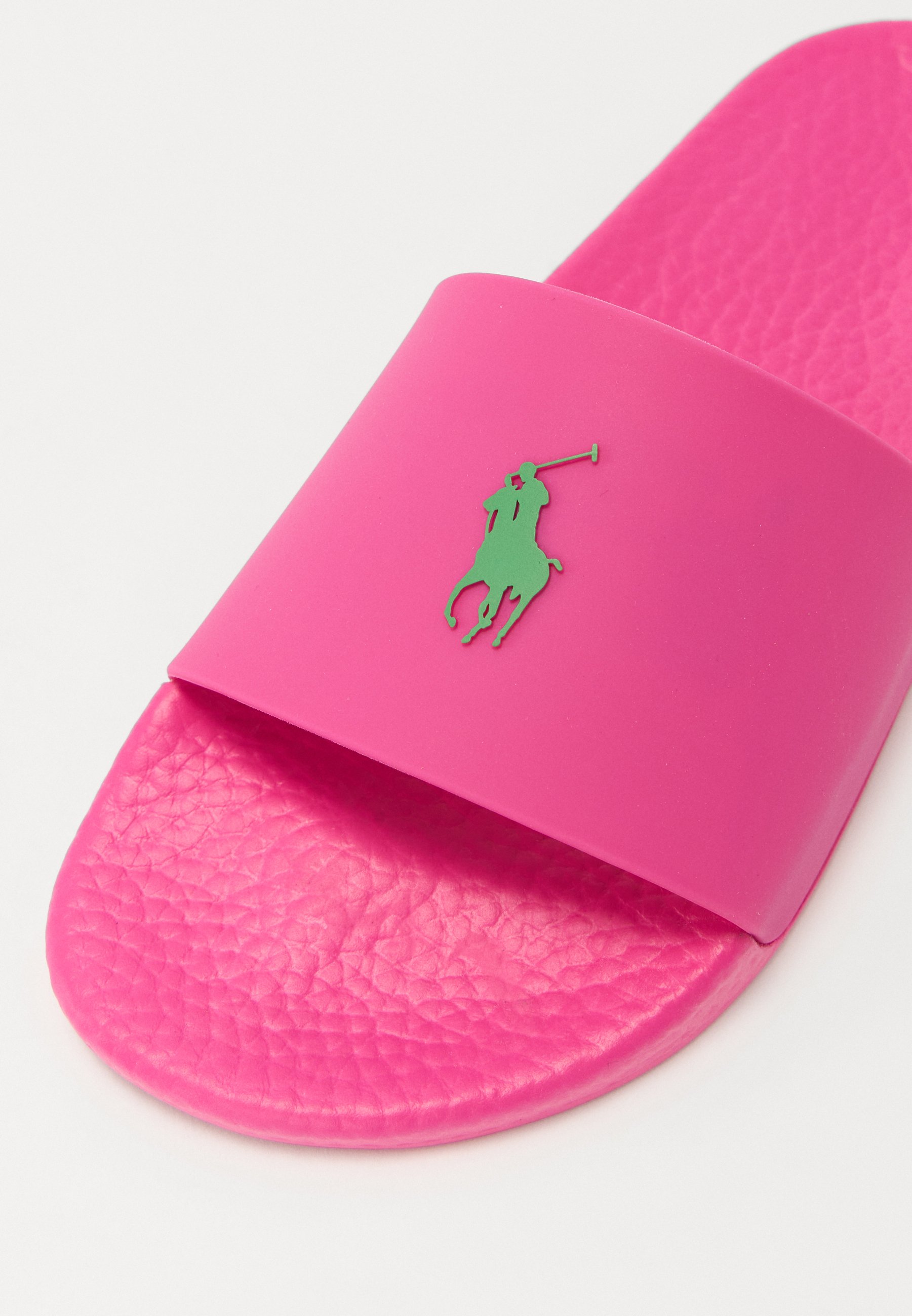 Polo Ralph Lauren SLIDE SANDALS - Slippers - regatta pink/pink - Zalando