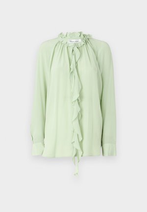 Victoria Beckham RUFFLE  - Blouse - jade