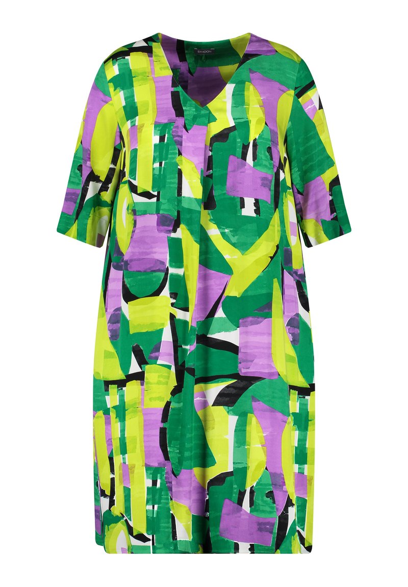 Samoon Jurk lichtgroen Samoon Jurk lichtgroen