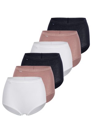 MAXI 6ER PACK BASIC - Panties - weiß   braun   schwarz
