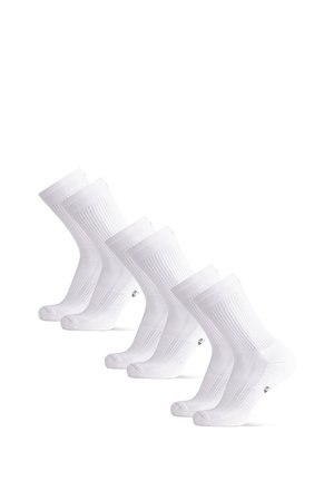 CREW 3 PACK - Träningssockor - white