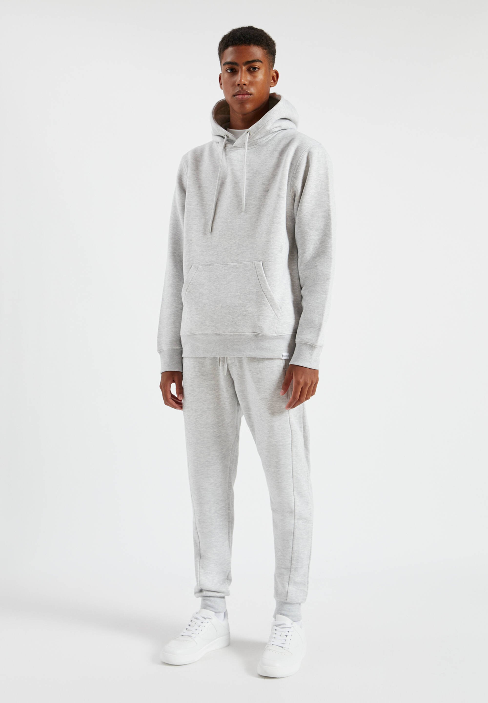 PULL\u0026BEAR SET - Hoodie - grey - Zalando.ie