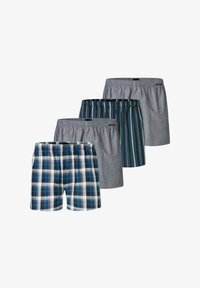 Unselected, grau blau