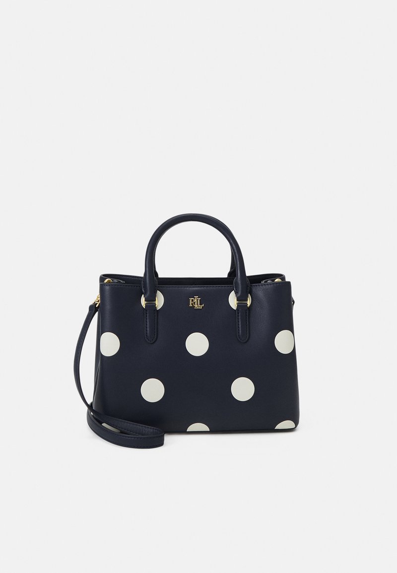 Lauren Ralph Lauren MARCY SATCHEL SMALL Handbag refined navy