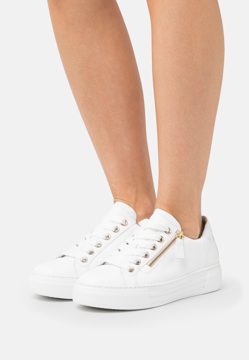 Gabor Comfort Sneaker low weiss/platino/gold/weiß Zalando.at