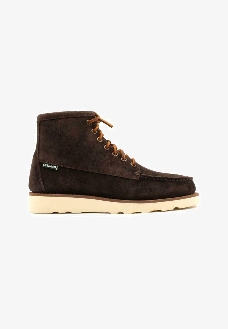 Sebago TALA MID - Stivaletti stringati - dark brown