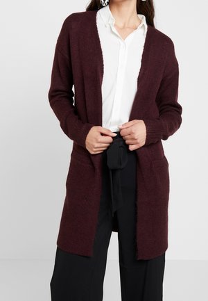 Cardigan - dark red