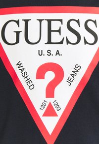Guess ORIGINAL LOGO - Camisola de manga comprida - blue navy