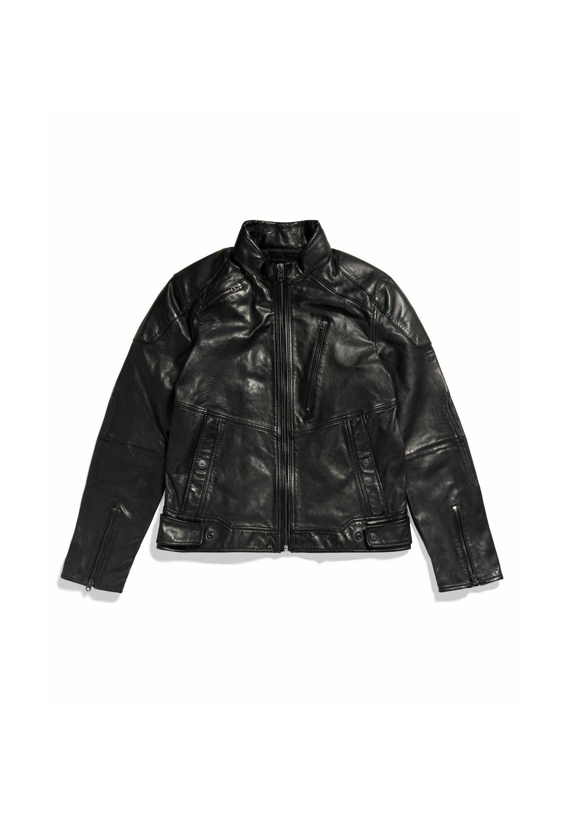★24-25AW新作★glowny★G LEATHER JACKET (BLACK) G by Giuliana Black Label Genuine Leather Jacket - 23165454