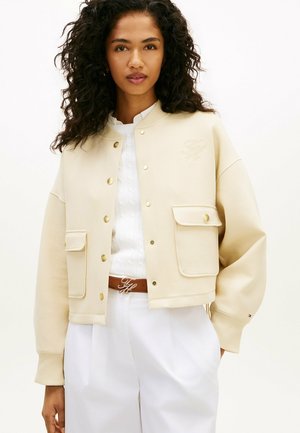 GOLD BUTTON  - Giubbotto Bomber - country ivory