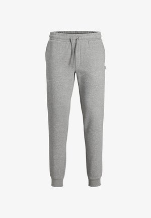 JJIGORDON NOOS - Träningsbyxor - light grey melange
