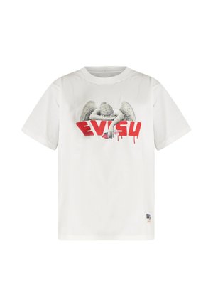 Evisu T-SHIRT - T-shirt con stampa - white