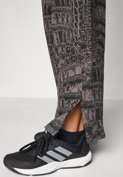 adidas by Stella McCartney LOOSE - Treningo apatinė dalis - black/charcoal