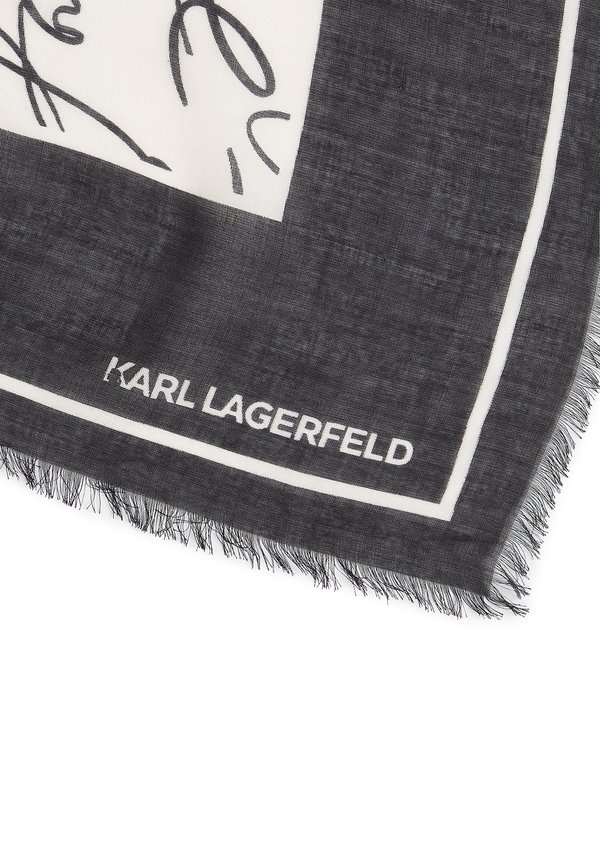 ESSENTIAL SCRIBBLE SCARF - Foulard2