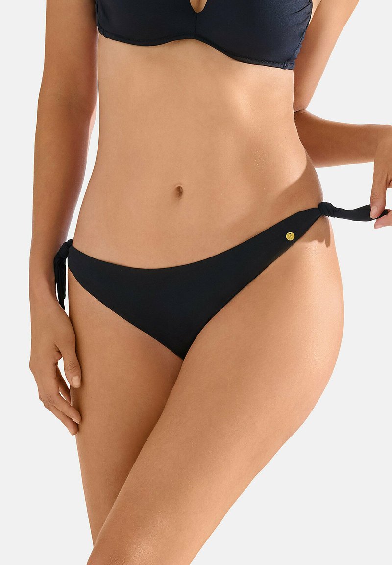 Lisca À NOUETTES PALMA - Bas de bikini - noir