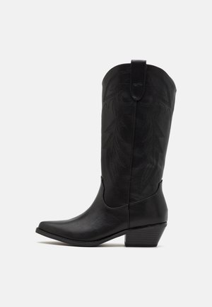 REDFORD - Cowboy- / Bikerboots - black paris