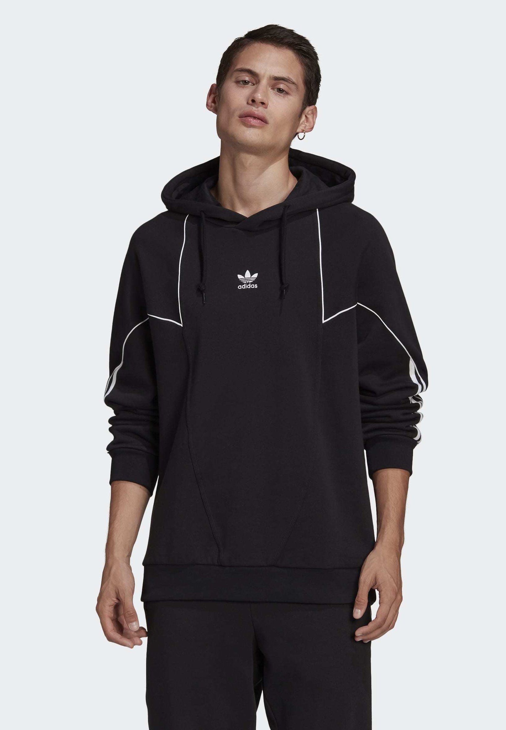 adidas Originals BIG TREFOIL ABSTRACT HOODIE Hoodie adidas Originals BIG TREFOIL HOODIE Hoodie grey Zalando.nl