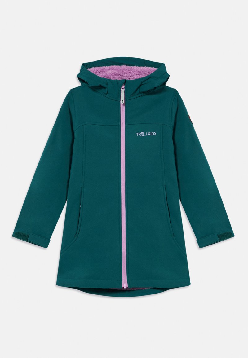 Trollkids Outdoorjas donkergroen