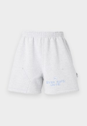 RIVER RATS DOUBLE UNISEX - Šortai - mottled light grey