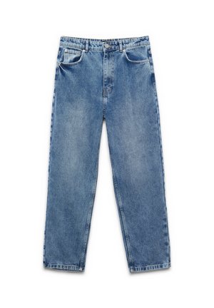 INSIDE BAGGY DESGASTADO - Vaqueros rectos - azul