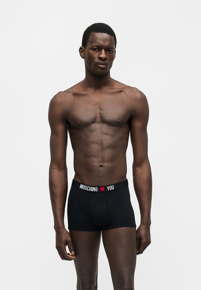 Moschino Underwear MY VALENTINE 2 PACK - Trunks - fantasia nero