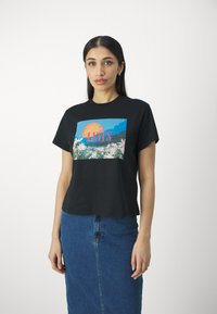 Levi's® Triko s potiskem - black