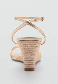 Mango Espadrile - gold-coloured