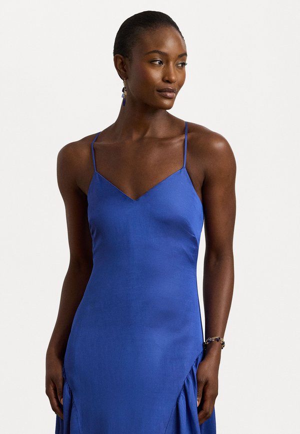 VITHYA SHANTUNG SLEEVELESS GOWN - Occasion wear