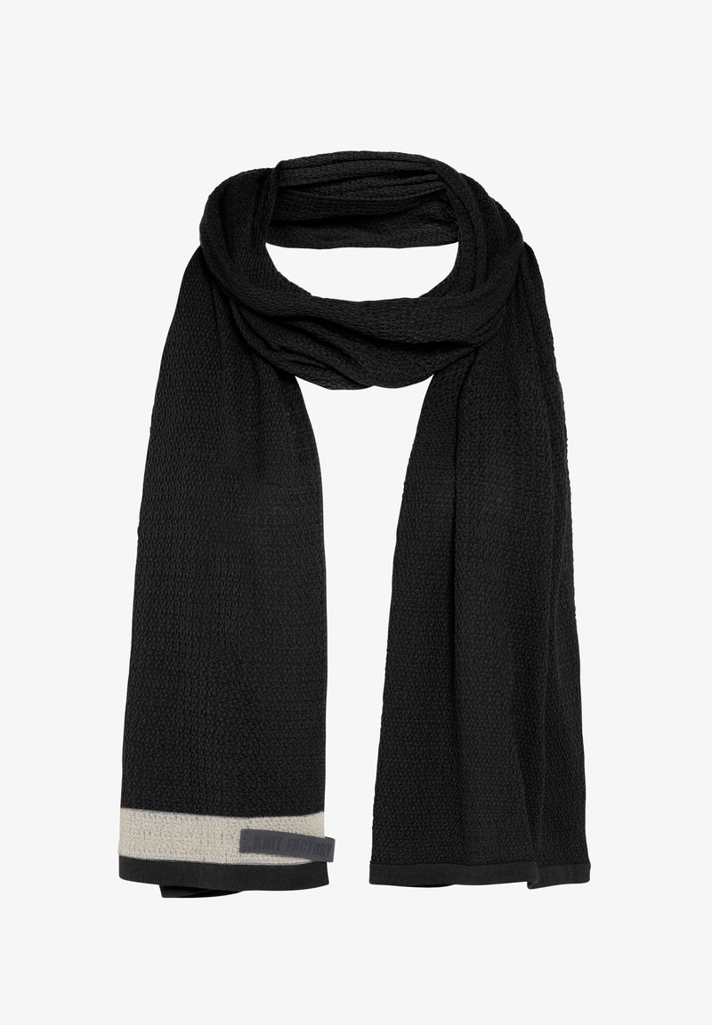 Knit Factory JUNE - Sjaal - black