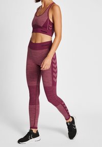 Hummel Leggings - bordeaux