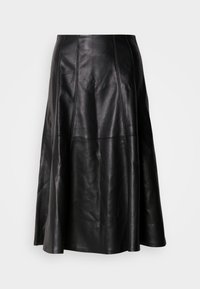 MIDI SKIRT - A-line skjørt - black (9000)