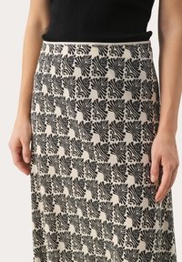 Part Two RIN - A-linjekjol - black graphic print