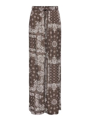 ONLY, ONLKAVI Wide Leg Fit - Broek - chocolate martini