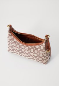 COACH SIGNATURE JULIET SHOULDER BAG - Käekott - cocoa/burnished amber
