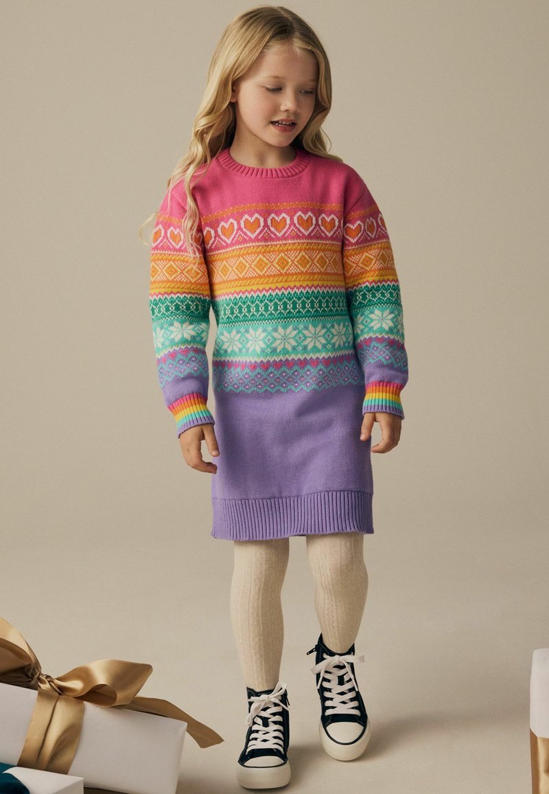 Little Bird REGULAR FIT - Abito in maglia - multi