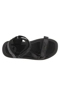 Victoria Shoes SAL TIRAS BRILLO - Sandalen met plateauzool - black