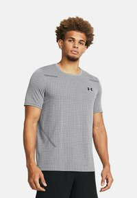 Under Armour VANISH SEAMLESS GRID - Sportovní tričko - mod gray